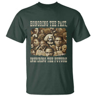 Honoring The Past Inspiring The Future T Shirt Black History Month - Wonder Print Shop