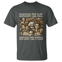 Honoring The Past Inspiring The Future T Shirt Black History Month - Wonder Print Shop