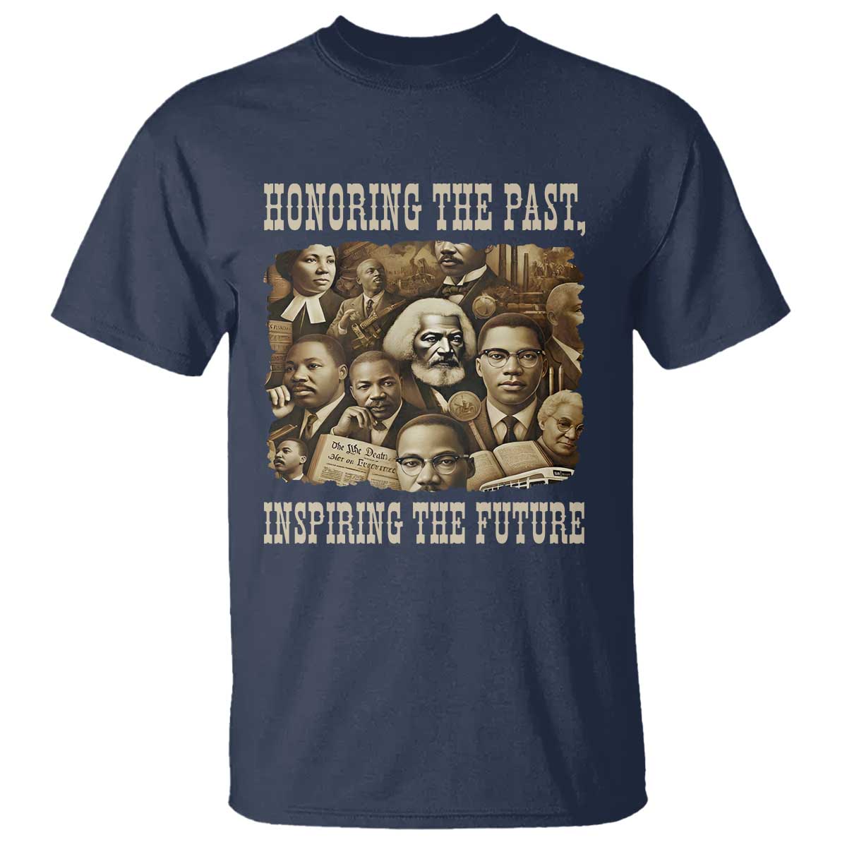 Honoring The Past Inspiring The Future T Shirt Black History Month - Wonder Print Shop