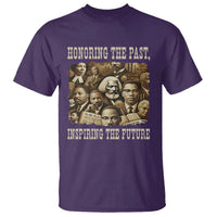 Honoring The Past Inspiring The Future T Shirt Black History Month - Wonder Print Shop