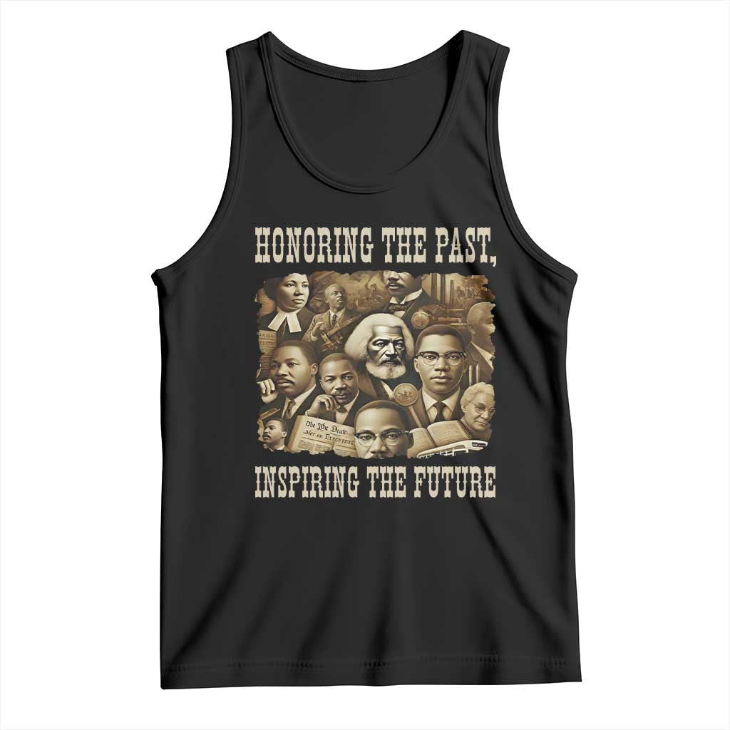 Honoring The Past Inspiring The Future Tank Top Black History Month - Wonder Print Shop