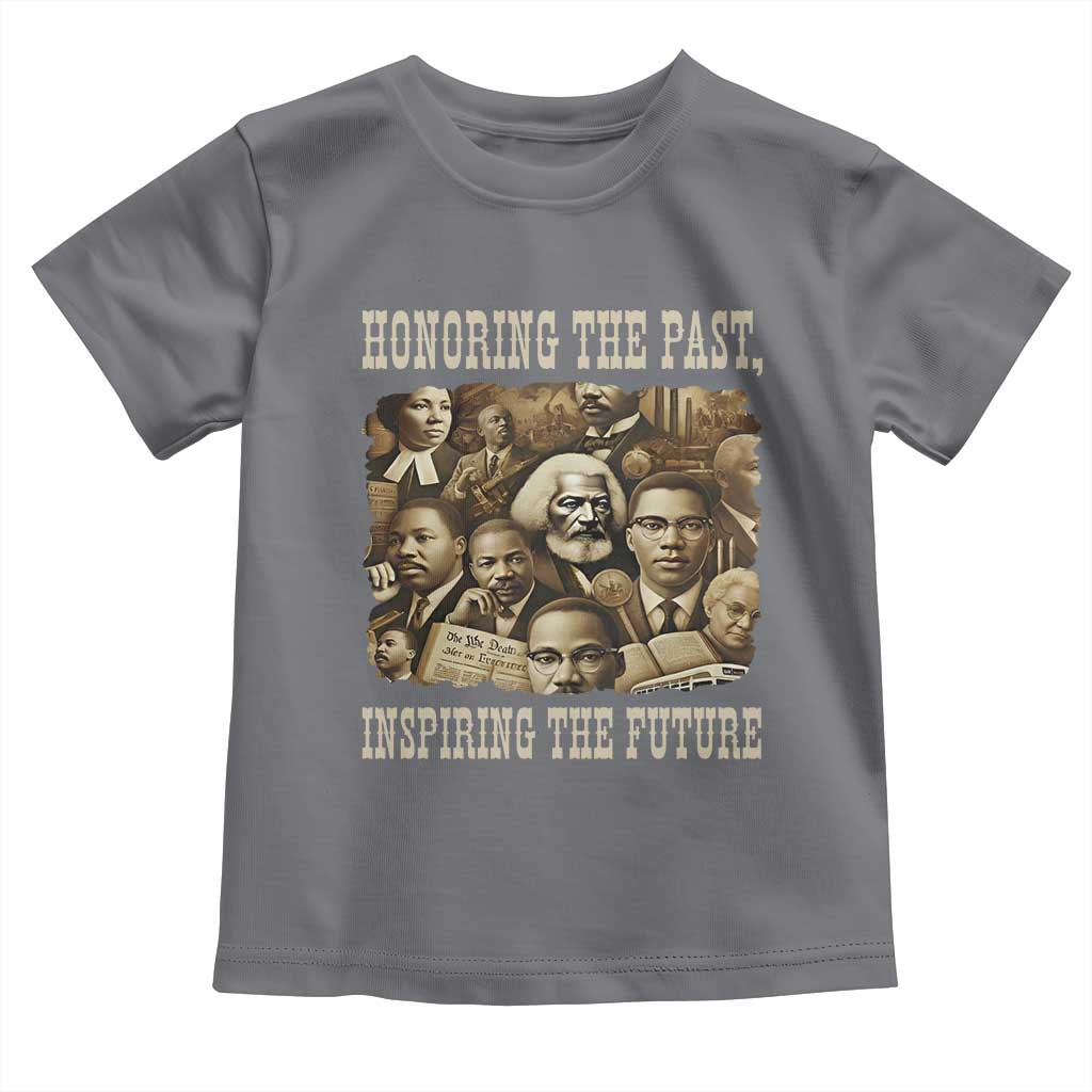 Honoring The Past Inspiring The Future Toddler T Shirt Black History Month - Wonder Print Shop