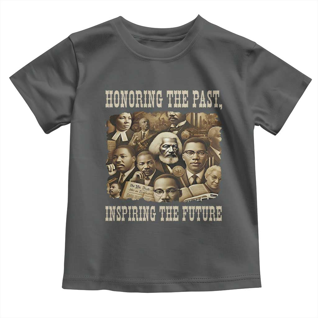 Honoring The Past Inspiring The Future Toddler T Shirt Black History Month - Wonder Print Shop