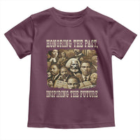 Honoring The Past Inspiring The Future Toddler T Shirt Black History Month - Wonder Print Shop