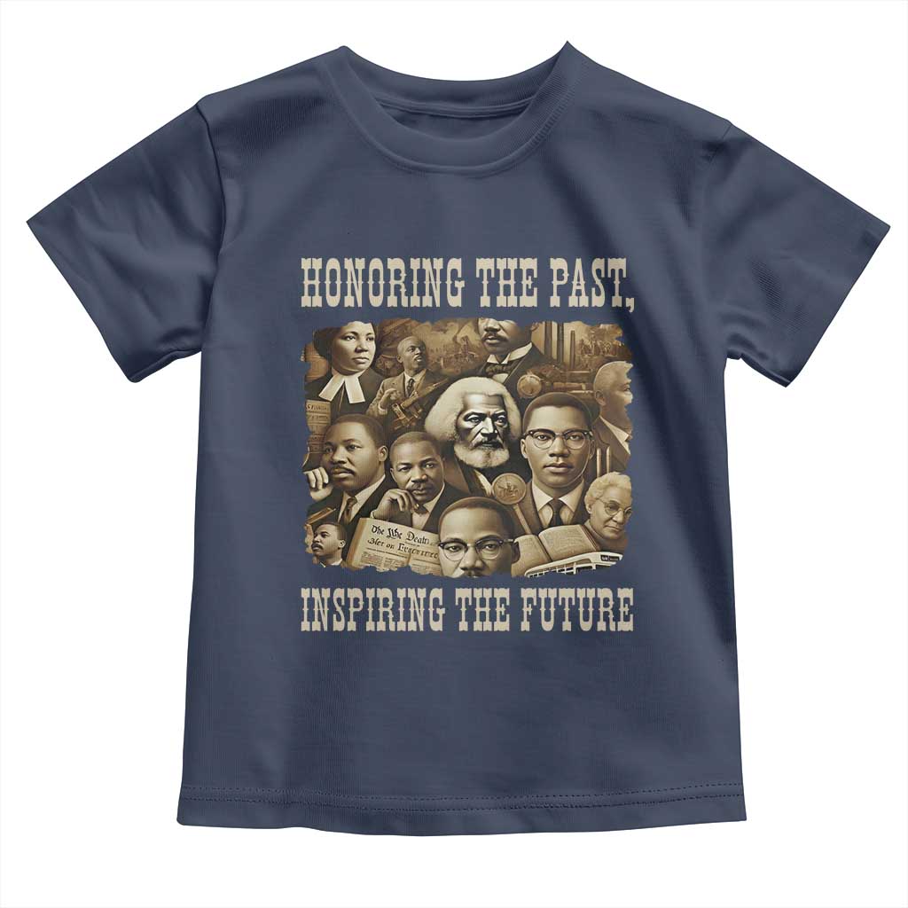 Honoring The Past Inspiring The Future Toddler T Shirt Black History Month - Wonder Print Shop