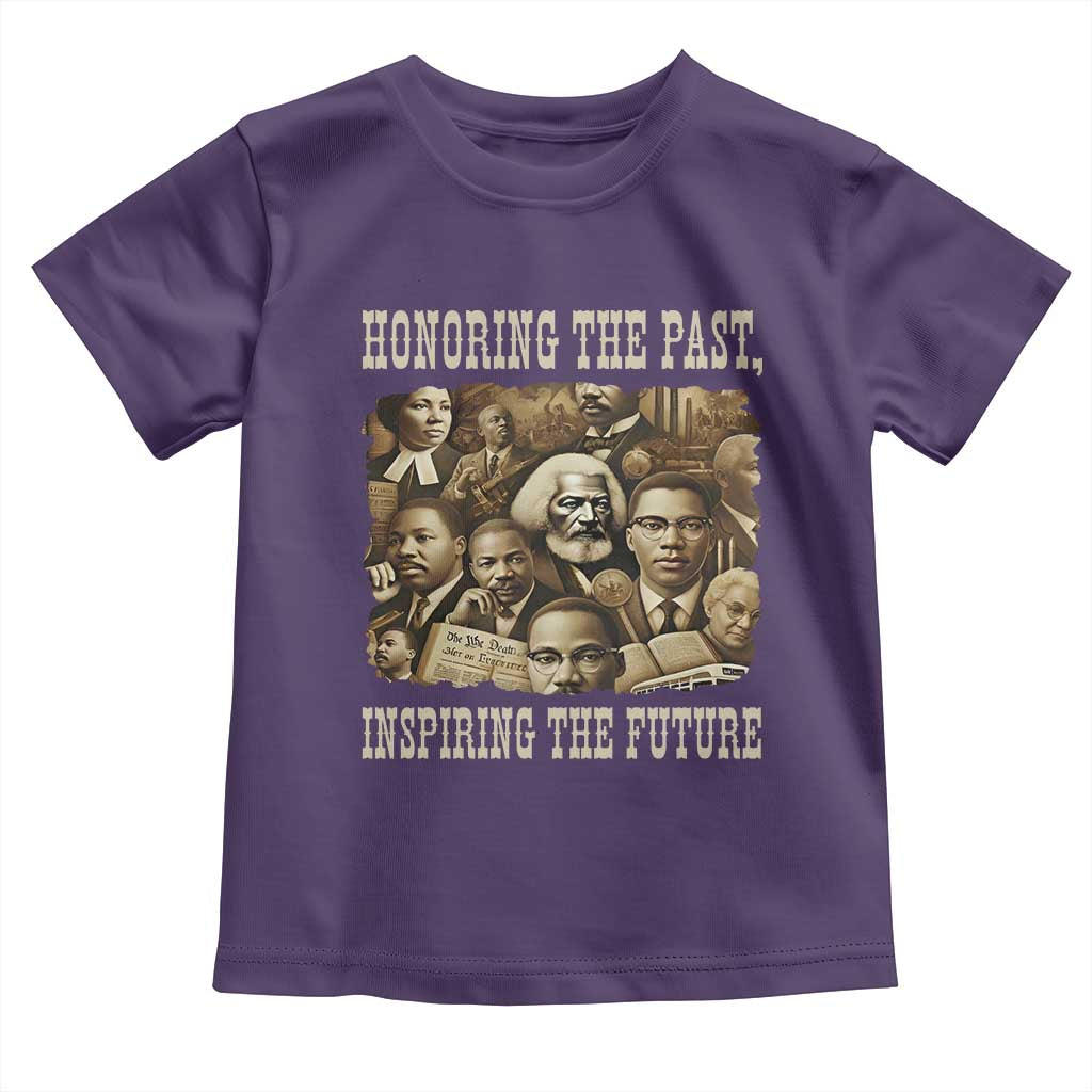 Honoring The Past Inspiring The Future Toddler T Shirt Black History Month - Wonder Print Shop
