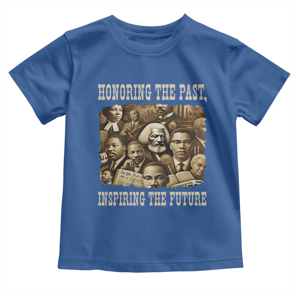 Honoring The Past Inspiring The Future Toddler T Shirt Black History Month - Wonder Print Shop