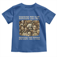 Honoring The Past Inspiring The Future Toddler T Shirt Black History Month - Wonder Print Shop