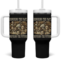 Honoring The Past Inspiring The Future Tumbler With Handle Black History Month - Wonder Print Shop