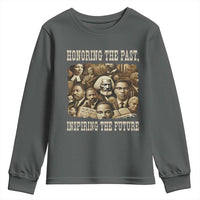 Honoring The Past Inspiring The Future Youth Sweatshirt Black History Month - Wonder Print Shop