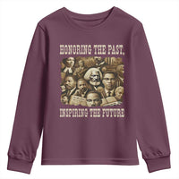 Honoring The Past Inspiring The Future Youth Sweatshirt Black History Month - Wonder Print Shop