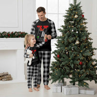 Malcolm X Plaid Pajama Set By Any Means Necessary - Wonder Print Shop