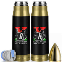 Malcolm X Bullet Tumbler By Any Means Necessary - Wonder Print Shop