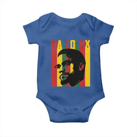 Malcolm X Baby Onesie Pan African Flag Black History - Wonder Print Shop
