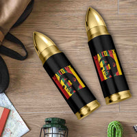 Malcolm X Bullet Tumbler Pan African Flag Black History - Wonder Print Shop