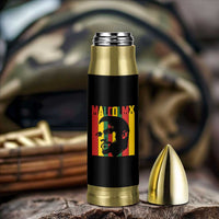 Malcolm X Bullet Tumbler Pan African Flag Black History - Wonder Print Shop