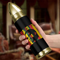 Malcolm X Bullet Tumbler Pan African Flag Black History - Wonder Print Shop