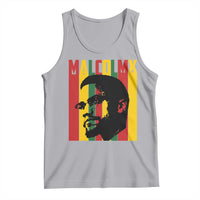 Malcolm X Tank Top Pan African Flag Black History - Wonder Print Shop