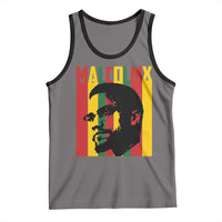 Malcolm X Tank Top Pan African Flag Black History - Wonder Print Shop