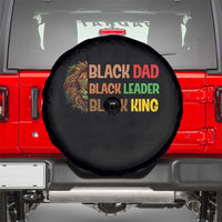 Black Affrican Melanin Spare Tire Cover Lion Father Day Dad Leader Black King - Wonder Print Shop