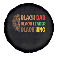 Black Affrican Melanin Spare Tire Cover Lion Father Day Dad Leader Black King - Wonder Print Shop