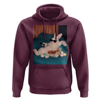 Easter Bunny Iced Coffee Hoodie Funny Animal Meme