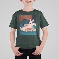 Easter Bunny Iced Coffee T Shirt For Kid Funny Animal Meme