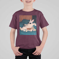 Easter Bunny Iced Coffee T Shirt For Kid Funny Animal Meme