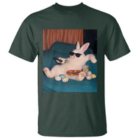 Easter Bunny Iced Coffee T Shirt Funny Animal Meme