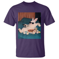 Easter Bunny Iced Coffee T Shirt Funny Animal Meme