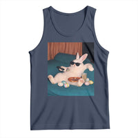 Easter Bunny Iced Coffee Tank Top Funny Animal Meme
