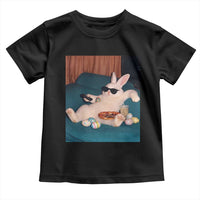 Easter Bunny Iced Coffee Toddler T Shirt Funny Animal Meme