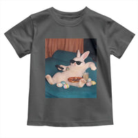 Easter Bunny Iced Coffee Toddler T Shirt Funny Animal Meme