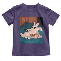Easter Bunny Iced Coffee Toddler T Shirt Funny Animal Meme
