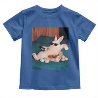 Easter Bunny Iced Coffee Toddler T Shirt Funny Animal Meme