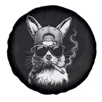 Funny Easter Bunny Smoking Meme Spare Tire Cover