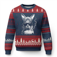 Funny Easter Bunny Smoking Meme Ugly Christmas Sweater