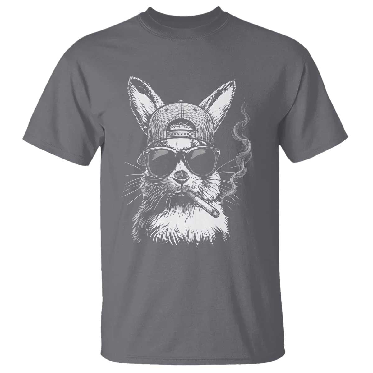 Funny Easter Bunny Smoking Meme T Shirt