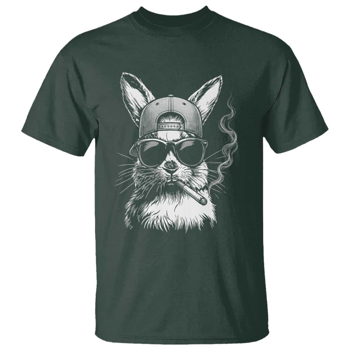 Funny Easter Bunny Smoking Meme T Shirt