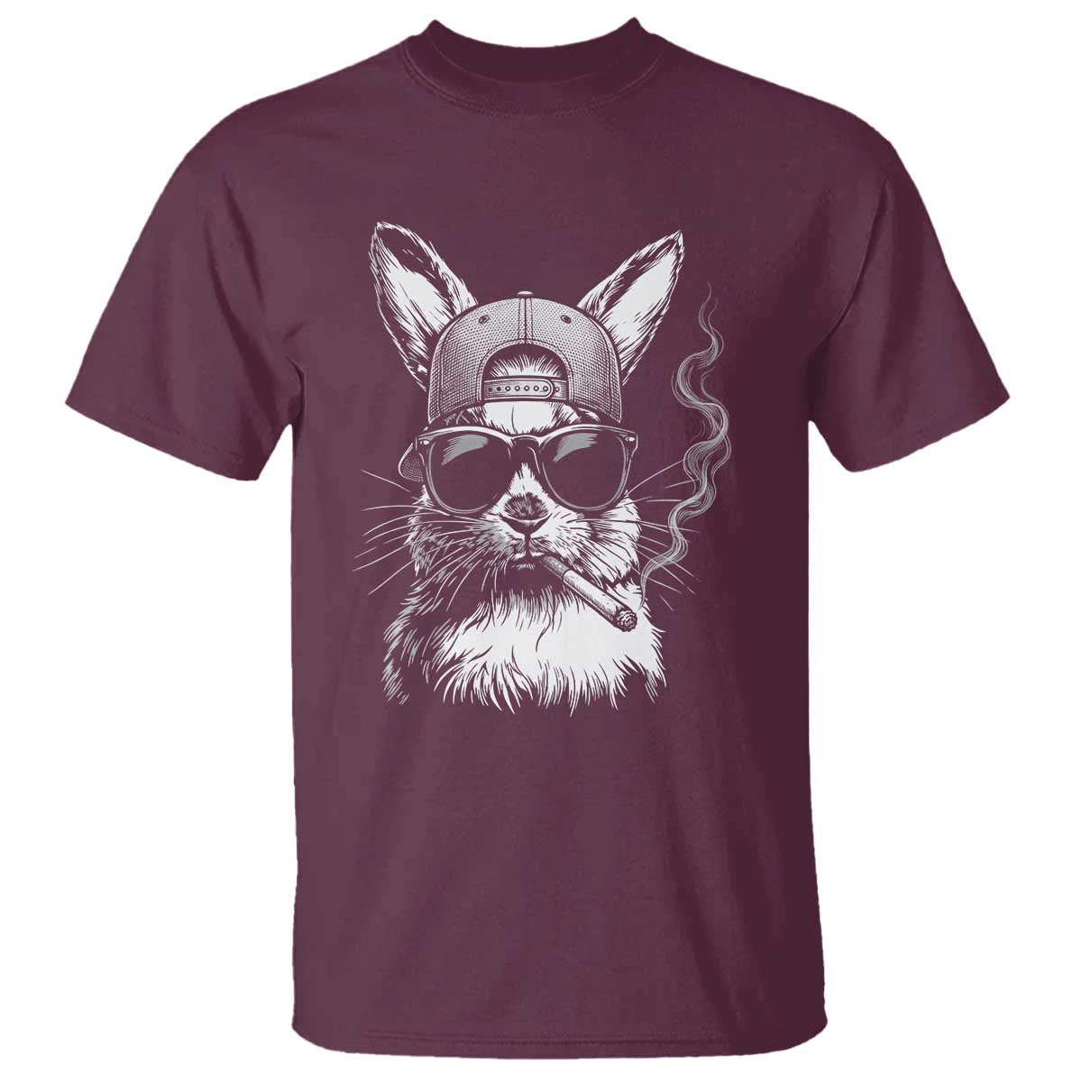 Funny Easter Bunny Smoking Meme T Shirt