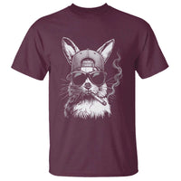 Funny Easter Bunny Smoking Meme T Shirt