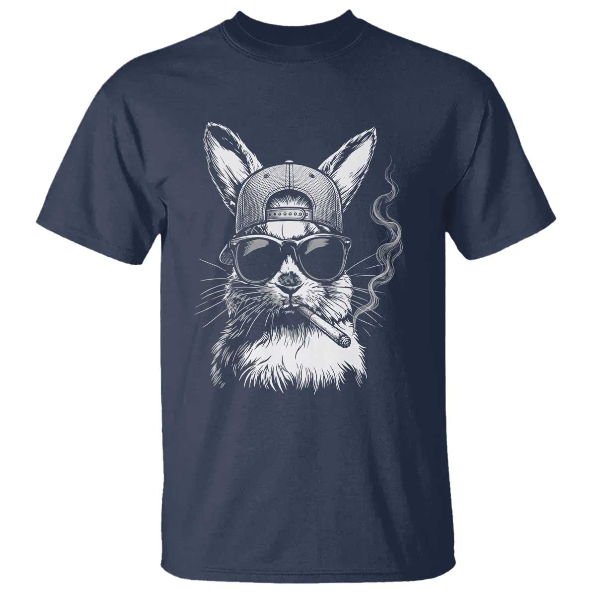Funny Easter Bunny Smoking Meme T Shirt