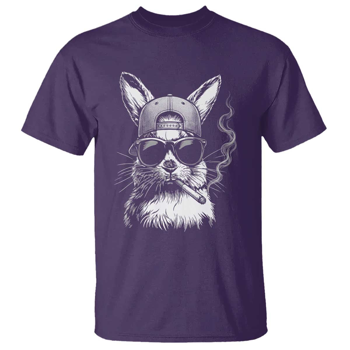 Funny Easter Bunny Smoking Meme T Shirt