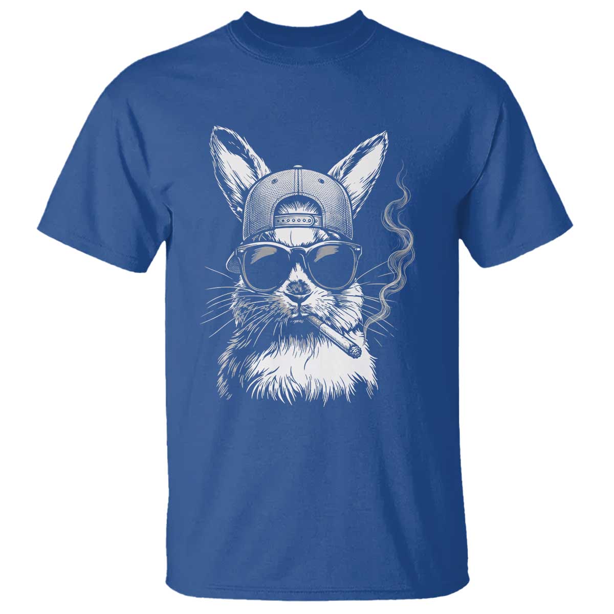 Funny Easter Bunny Smoking Meme T Shirt