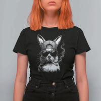 Funny Easter Bunny Smoking Meme T Shirt For Women