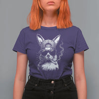 Funny Easter Bunny Smoking Meme T Shirt For Women