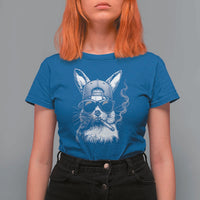 Funny Easter Bunny Smoking Meme T Shirt For Women