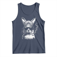 Funny Easter Bunny Smoking Meme Tank Top