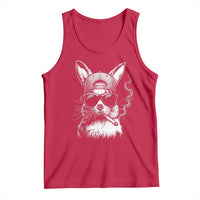 Funny Easter Bunny Smoking Meme Tank Top