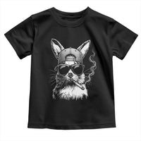 Funny Easter Bunny Smoking Meme Toddler T Shirt